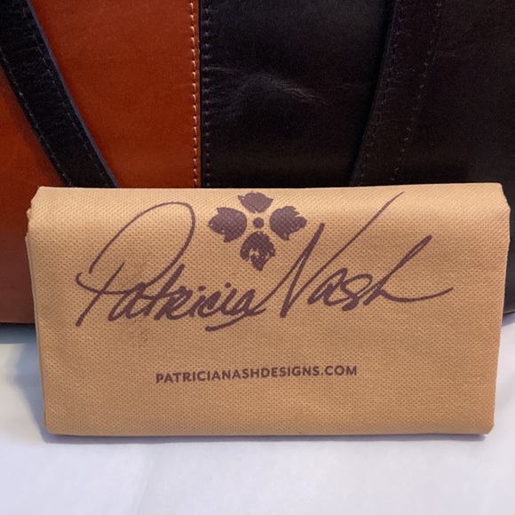 PATRICIA NASH Braden Danville Colorblock Leather Tote Bag - Picture 12 of 13